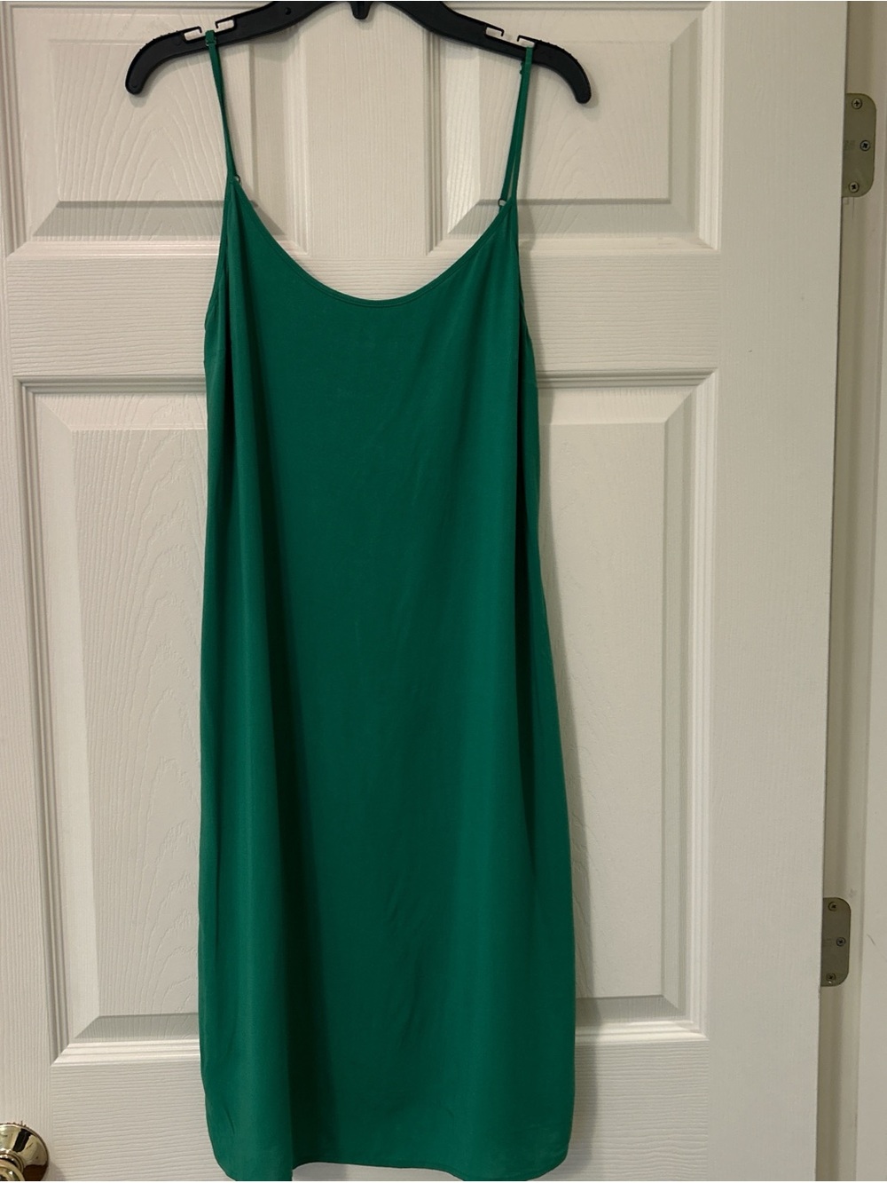 Cotelac Simple Green Slip Dress